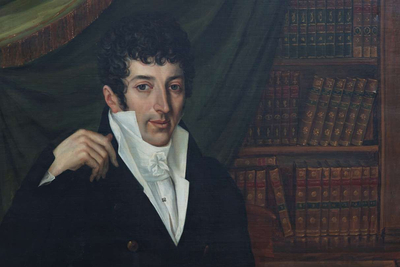 Johann Anton Ramboux, Porträt von Anna Maria Franziska Reverchon (geb. Staadt), 1812