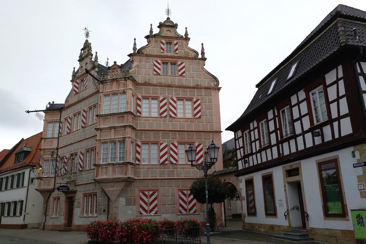 Das herzogliche Amtshaus von 1579, in dem sich das Museum befindet