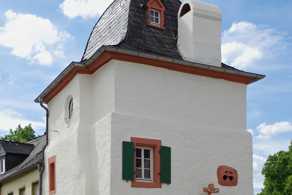 Das Türmchen, ein alter Turm der Stadtmauer, beinhaltet das winzige Museum zur Stadtgeschichte.
