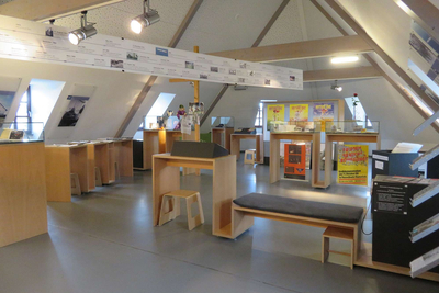 Dachgeschoss des Hauses der regionalen Geschichte Kastellaun mit der aktuellen Dauerausstellung
