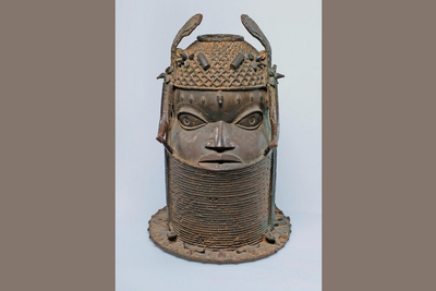 Ehre dem König: Bronzekopf aus dem früheren Benin