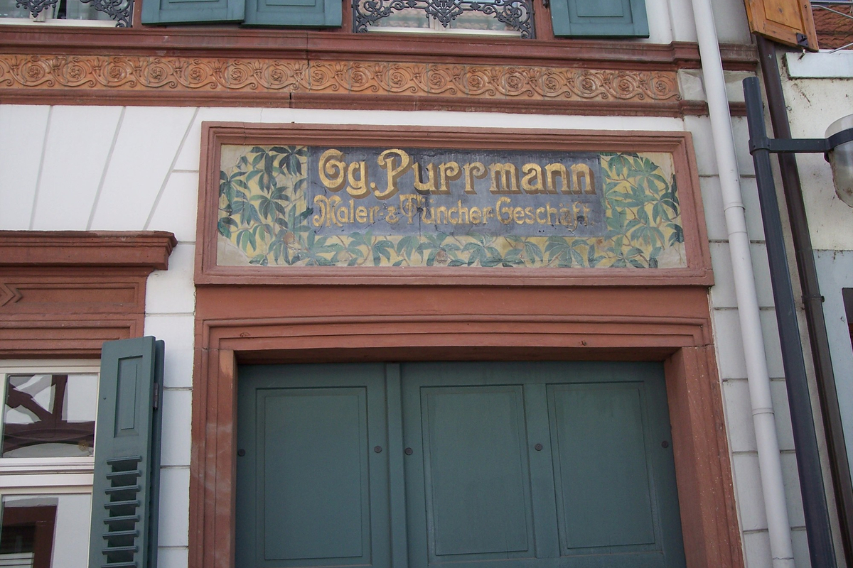 Eingang zum historischen Hans Purrmann Haus