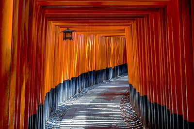Fushimi-Inara-Schrein im Torii-Tempel